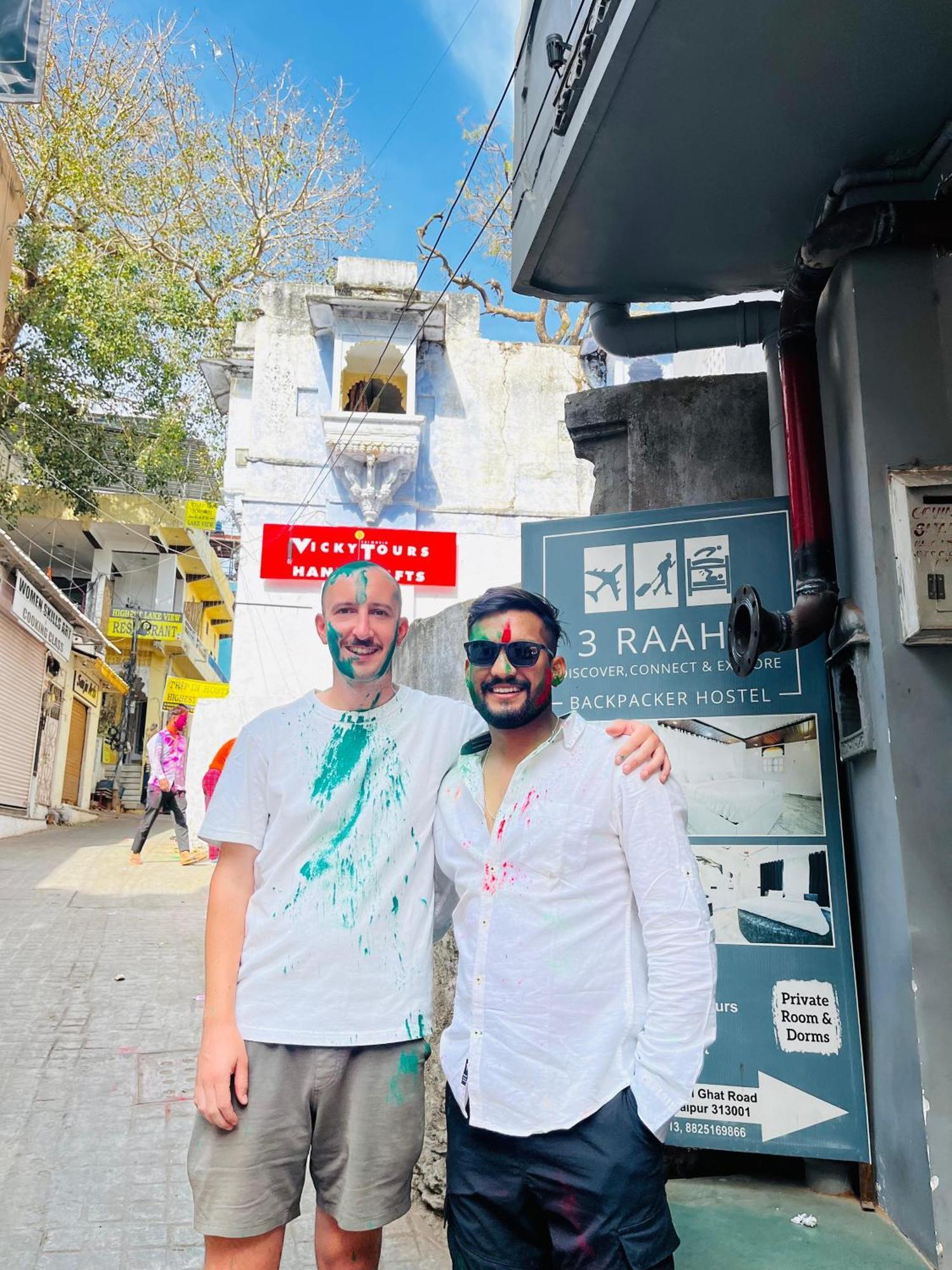3 Raahi Hostel Udaipur Bagian luar foto